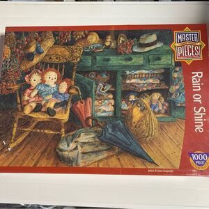 Artist Anna Krajewski Rain or Shine Puzzle Rag Dolls Toy Room NWT Sealed